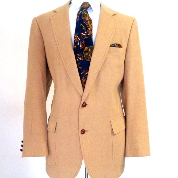 100 Camel Hair Suits Blazers Expressly For Wallachs Camel